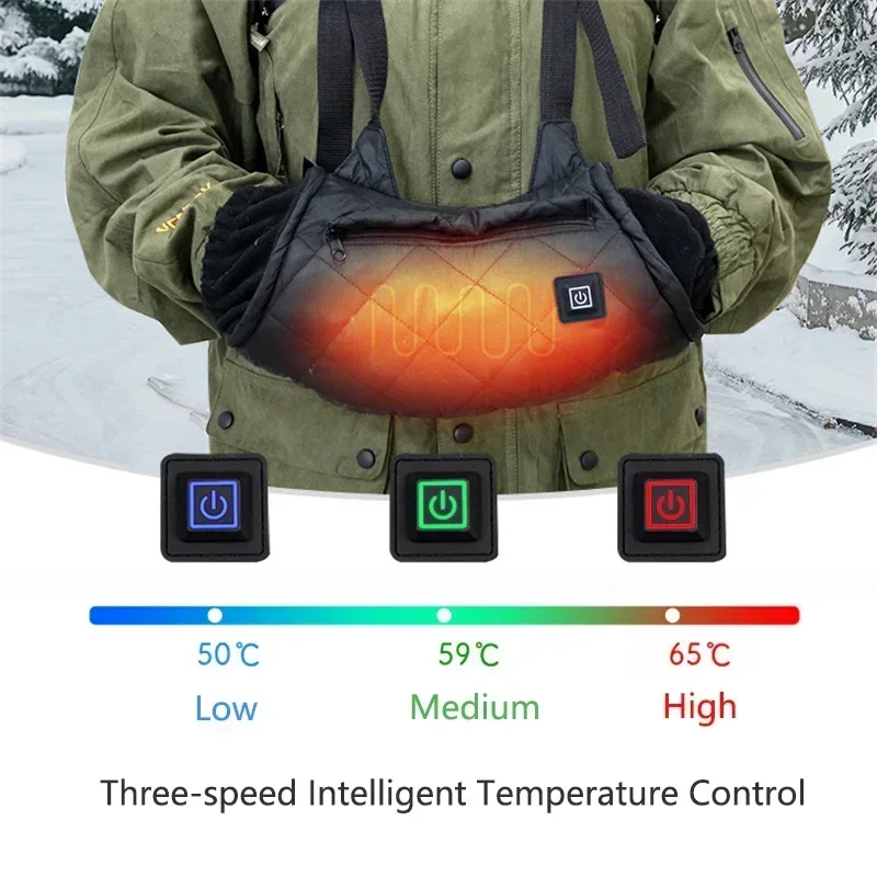 Heated Gloves Electric - USB chauffage électrique hiver main gants