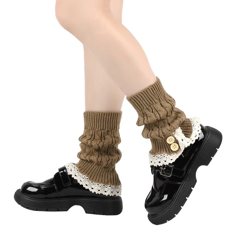 Winter Clothing Leg Warmers - Chevetières jambes femmes hiver chaud Stretch