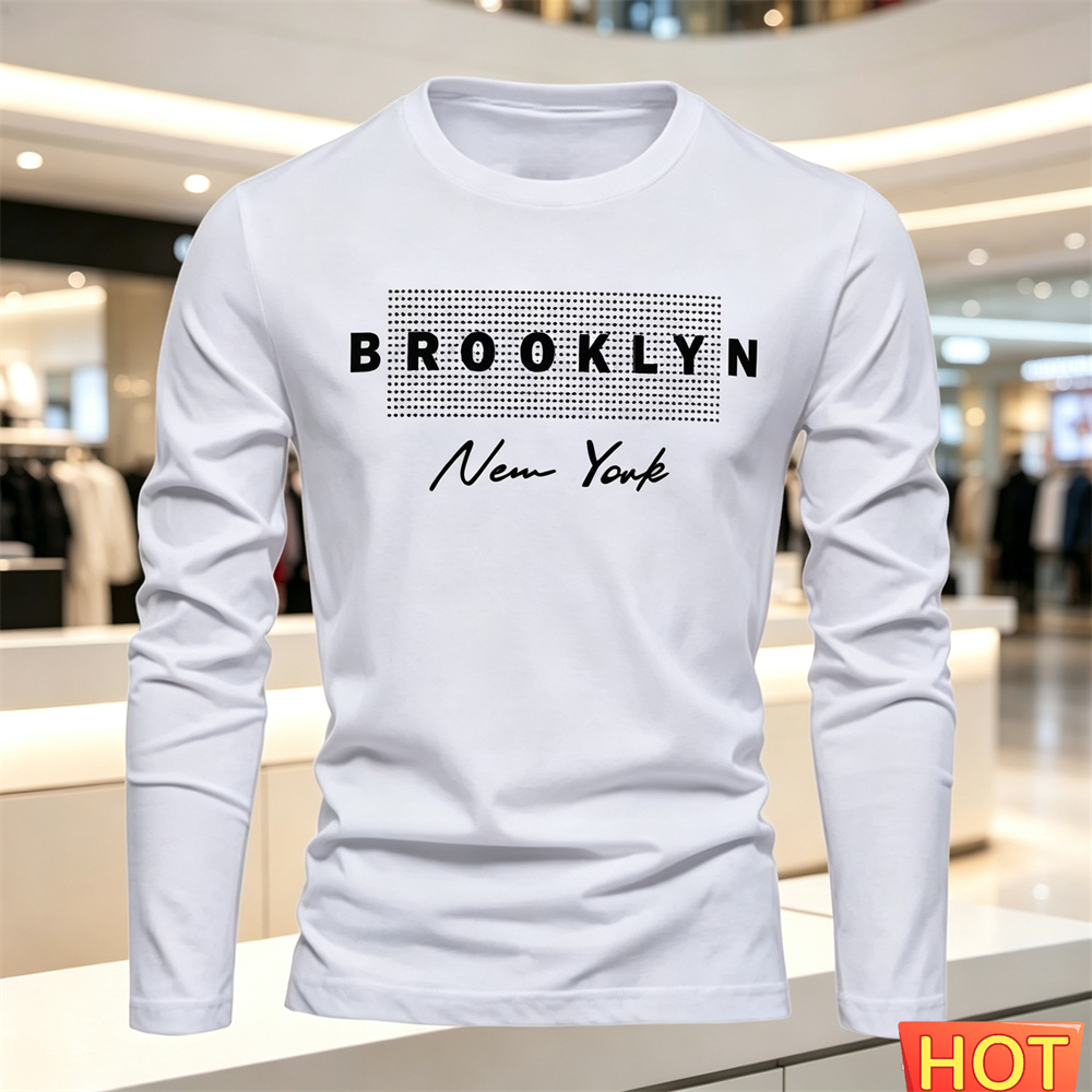 Winter Clothing For - T-shirt décontracté à manches longues en