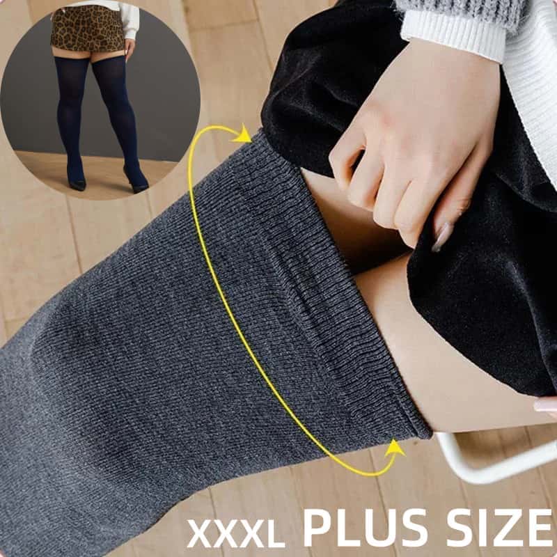 Winter Clothing Leg Warmers - Chaussettes longues pour femmes, taille plus