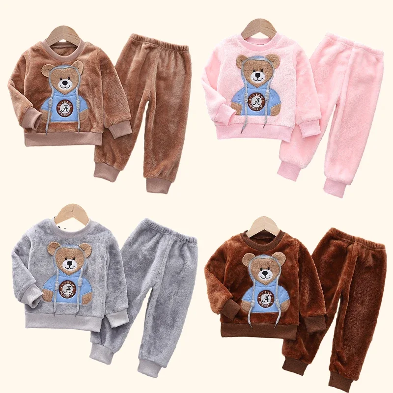 Winter Clothing 1 Year Old - Automne hiver enfants vêtements bébé pyjamas