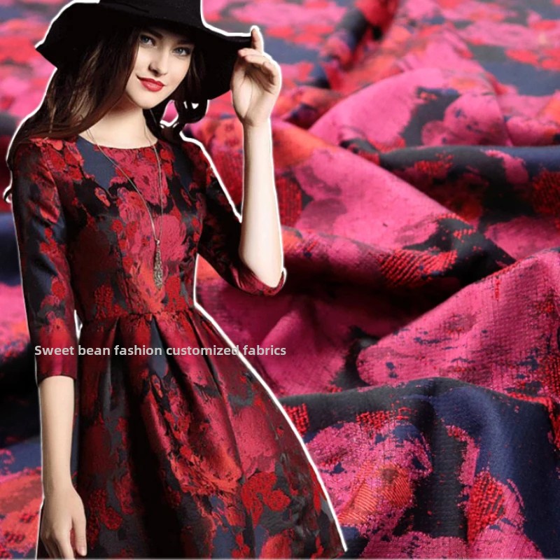 Winter Clothing Wholesale - Tissu Jacquard teint en fil, peinture