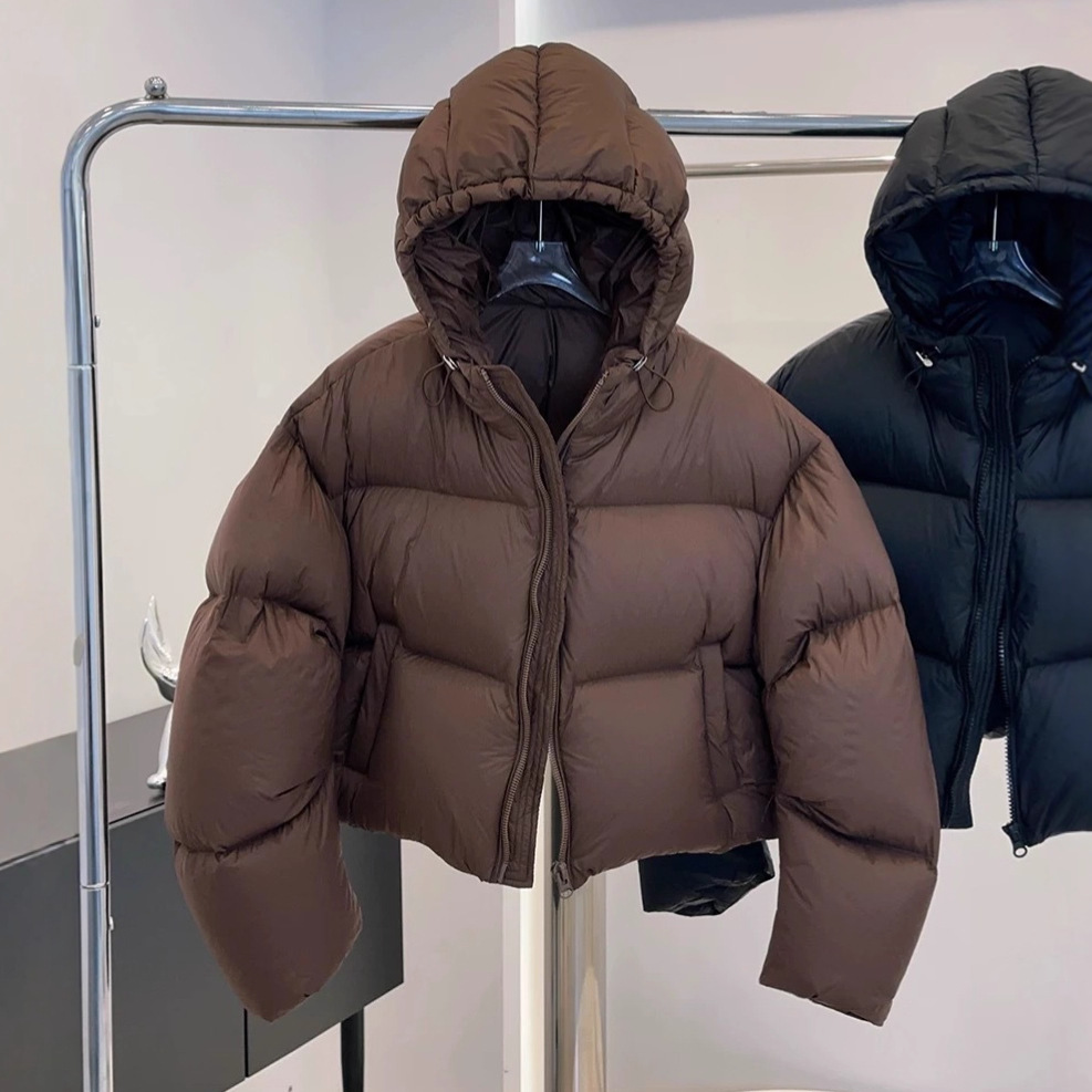 Puffer Jacket Women Down - 90% duvet de canard blanc bouffée
