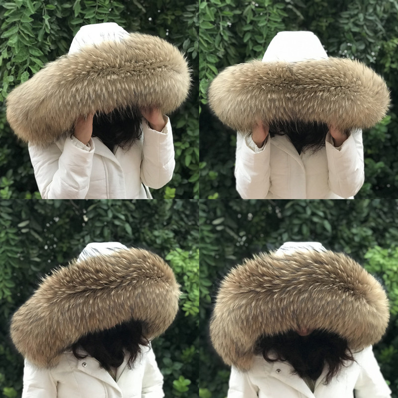 Winter Clothing Deals - Col en fourrure de raton laveur