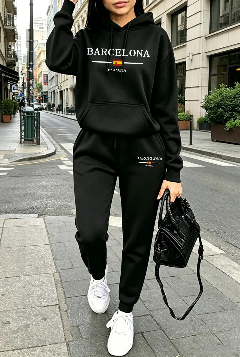 Quality Winter Clothing - Ensemble de survêtement pour femmes à