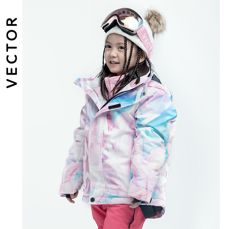Winter Clothing Vector - VECTOR-Vêtements de neige d'extérieur pour enfants,