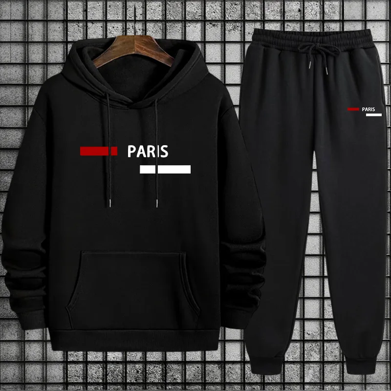 Winter Clothing Gear - Ensemble de survêtement pour homme, sweat-shirts
