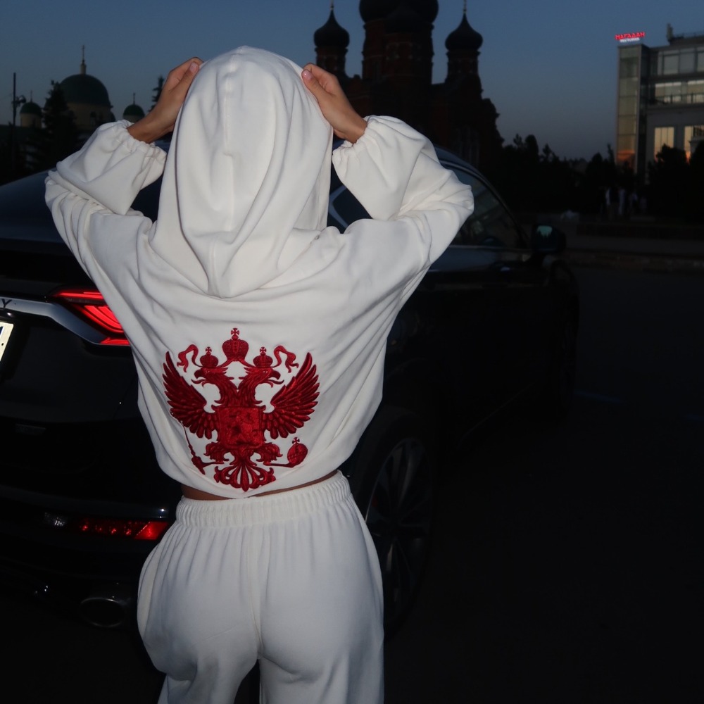 Winter Clothing Gear - Ensemble survêtement tendance streetwear brodé au