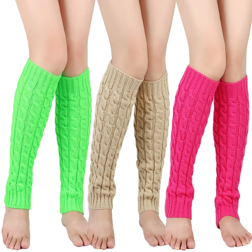Winter Clothing Leg Warmers - Chevetières jambes femmes hiver chaud chanvre