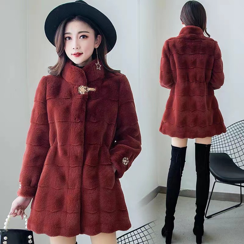 Manteaux en fausse fourrure po - Winter Clothing Work avis et prix