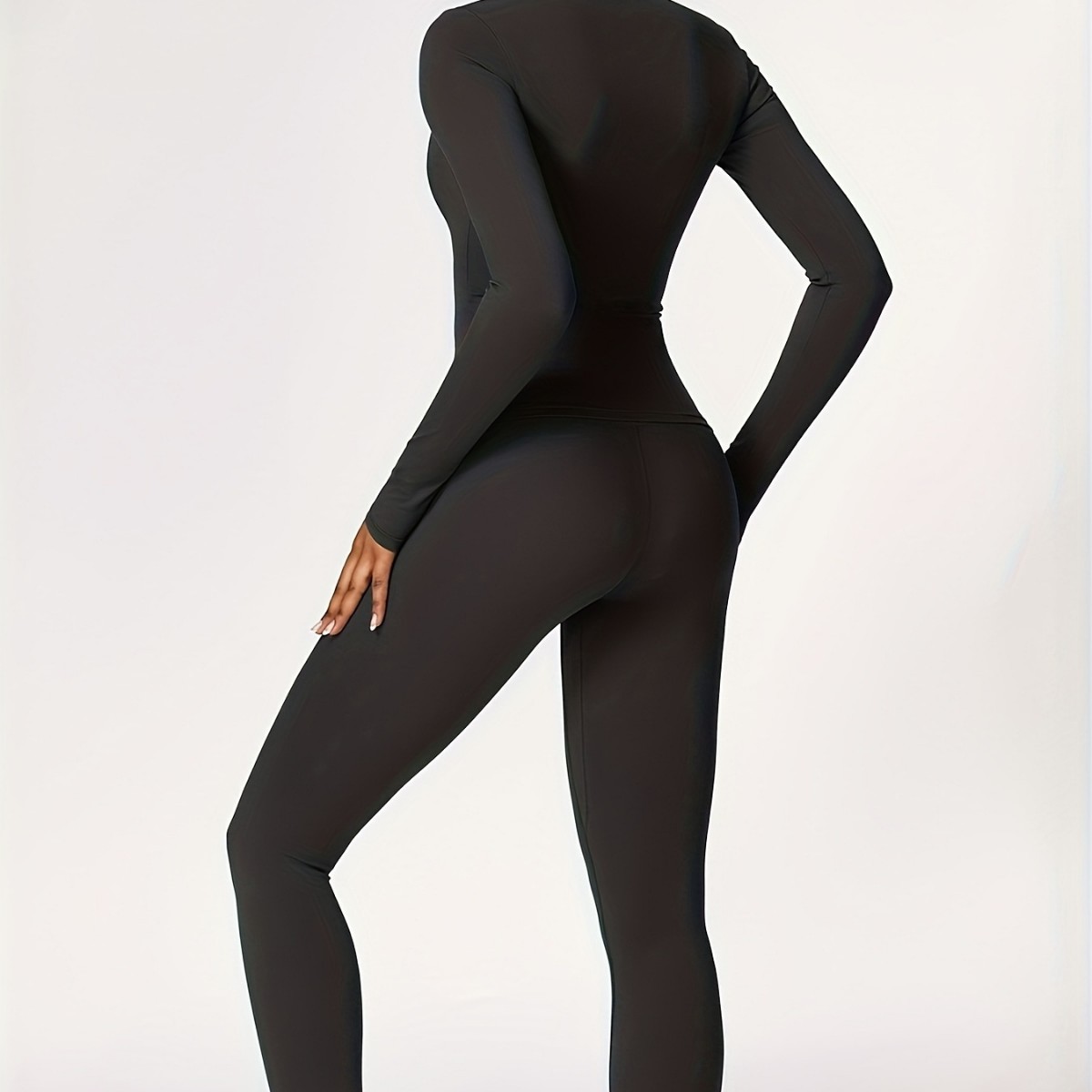 Combinaison de yoga moulante à - Winter Clothing For avis et prix