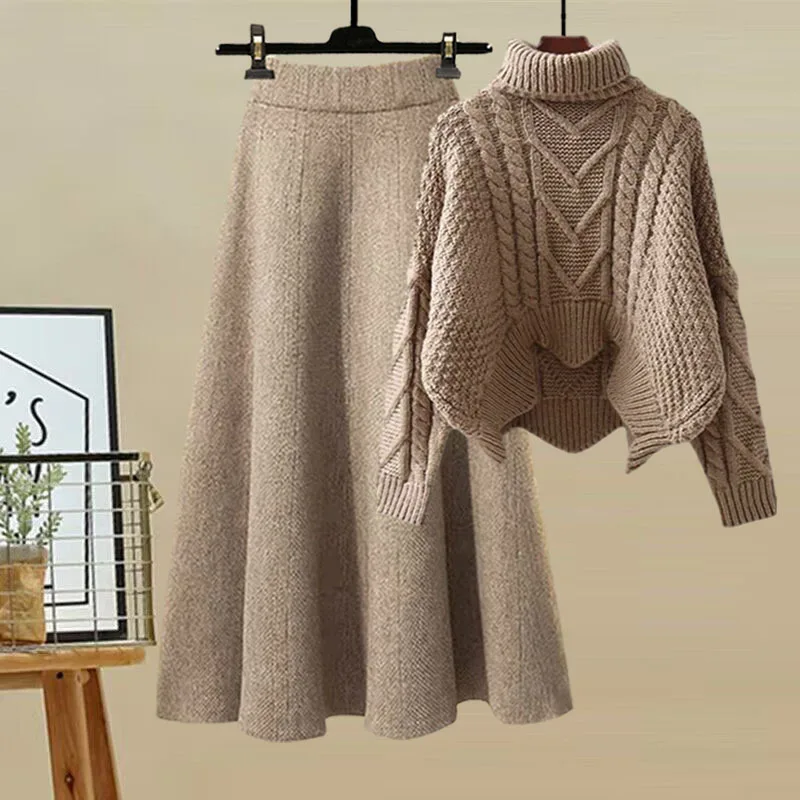 Ensemble pull en tricot à col  - Winter Clothing Sale avis et prix