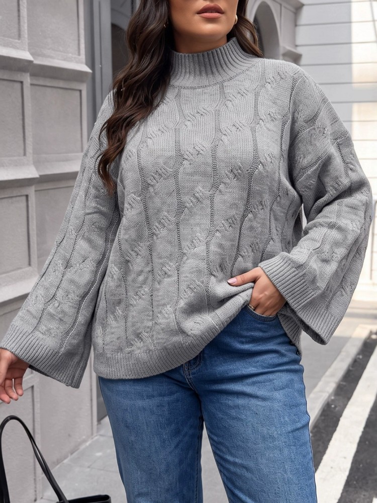 Pull tricoté décontracté à man - Winter Clothing Plus Size avis et prix