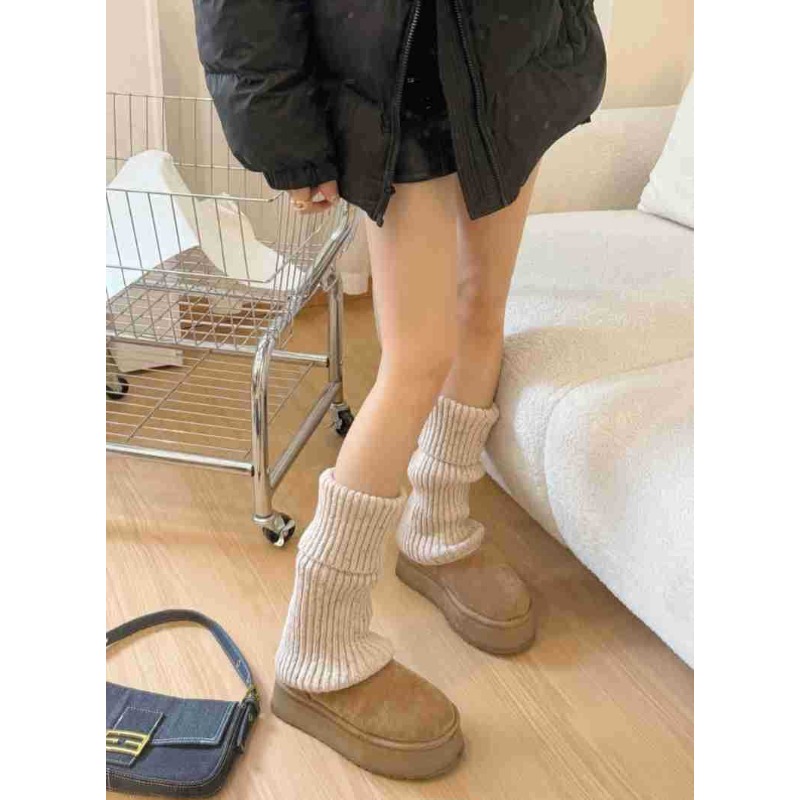 Couvre-chaussettes en laine d' - Winter Clothing Leg Warmers avis et prix