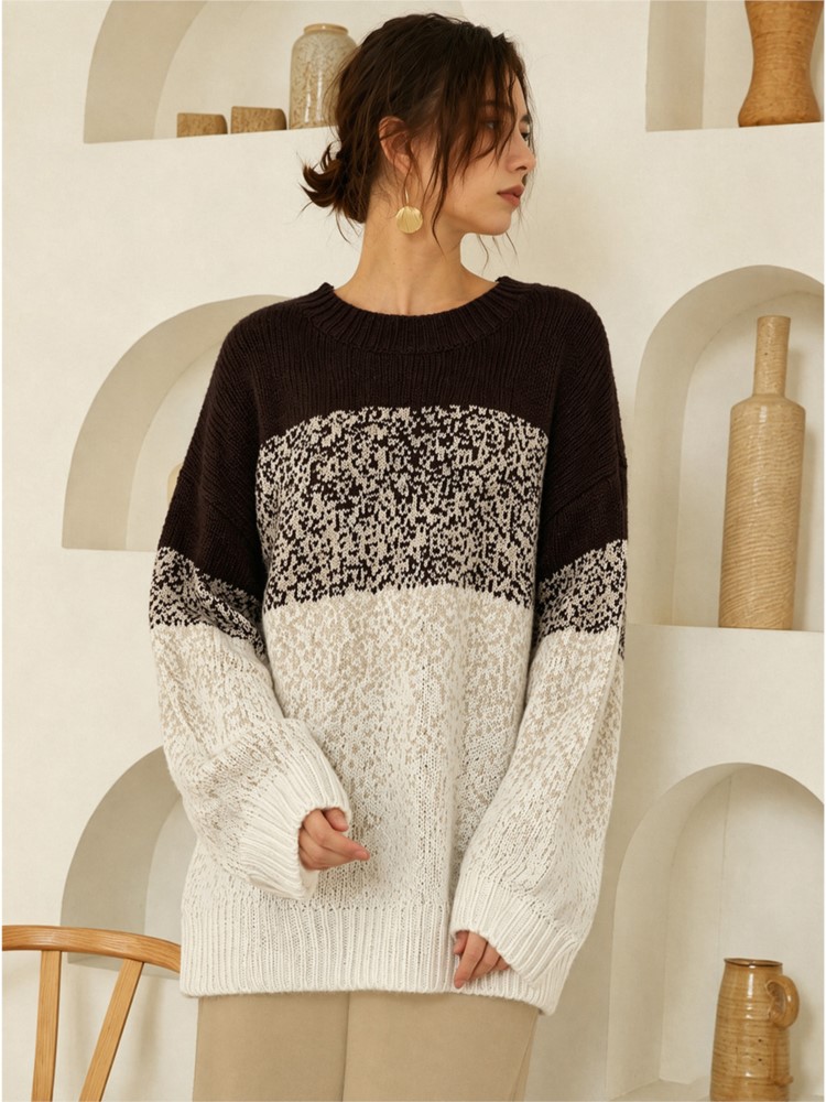 Pull tricoté décontracté à man - Winter Clothing Plus Size avis et prix