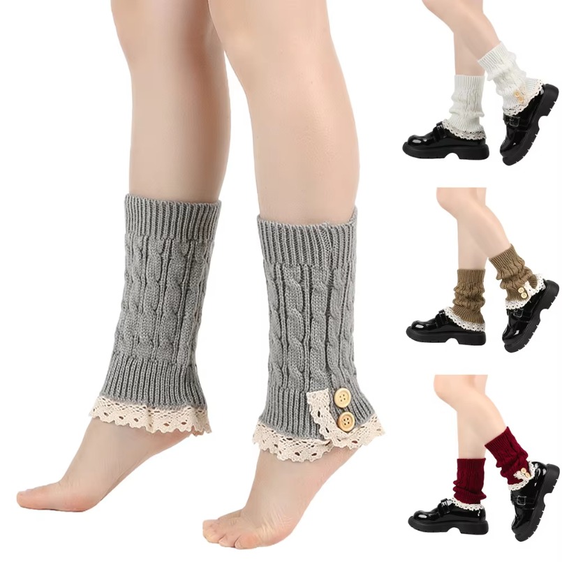 Chevetières jambes femmes hive - Winter Clothing Leg Warmers avis et prix