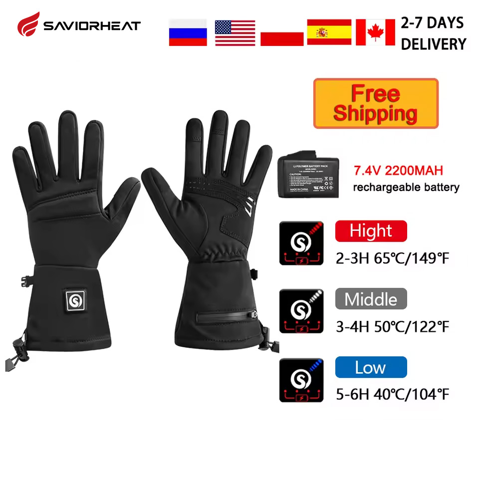 Gants électriques coupe-vent p - Heated Gloves Electric avis et prix