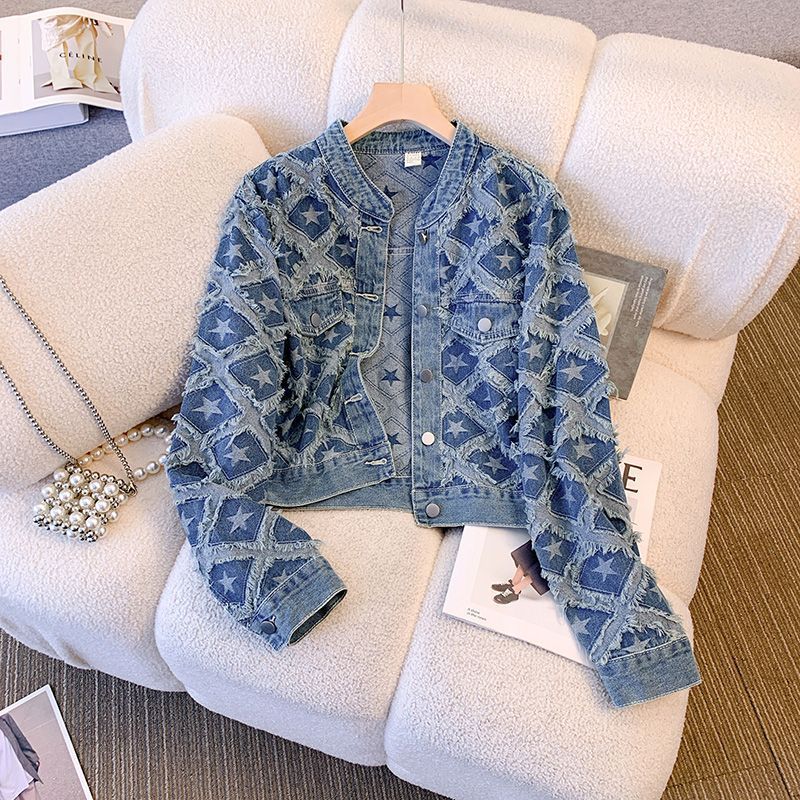 Manteau en Denim pour femmes,  - Winter Clothing Work avis et prix
