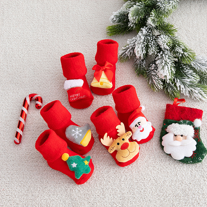 Chaussettes de Noël épaisses e - Winter Clothing 1 Year Old avis et prix