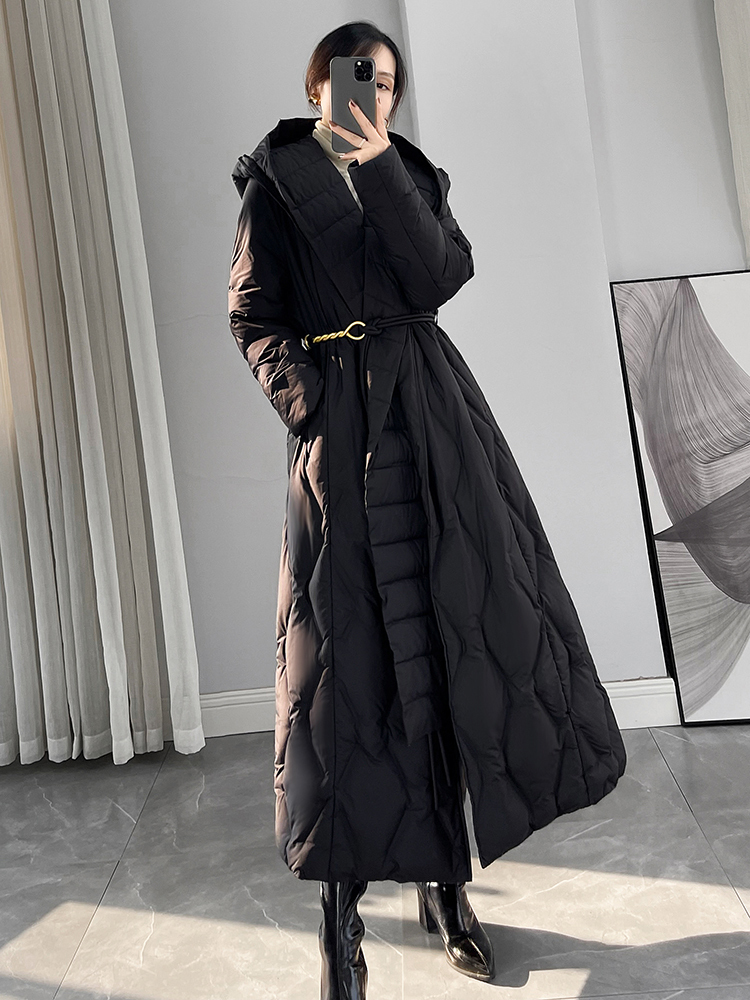 Doudoune à capuche longue pour - Puffer Jacket Women Down avis et prix