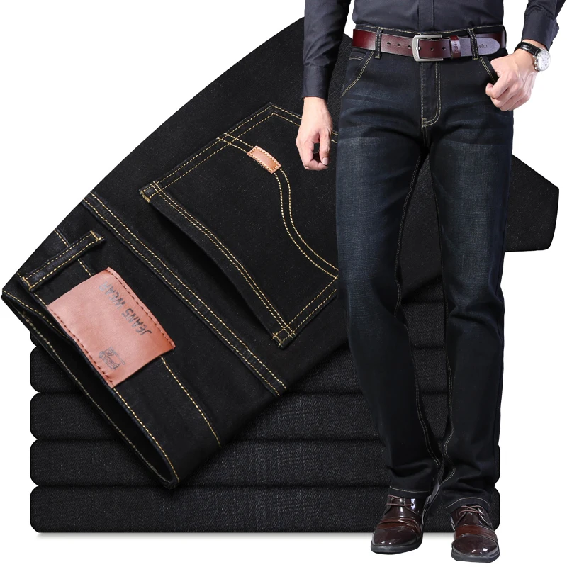 Jeans stretch pour hommes, col - Winter Clothing Work avis et prix