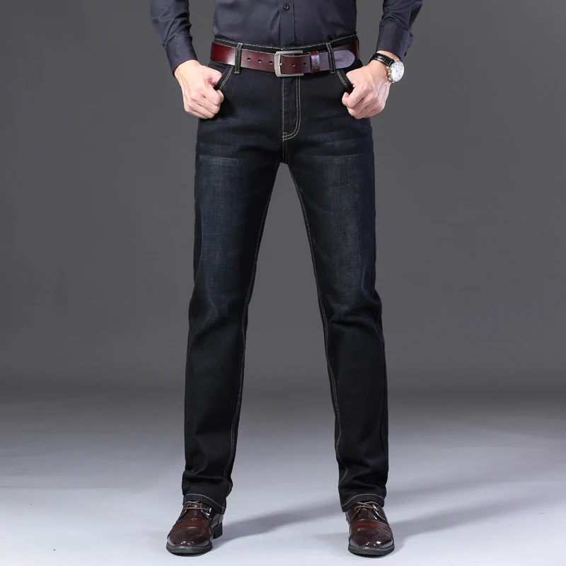 Jeans stretch pour hommes, col - Winter Clothing Work avis et prix