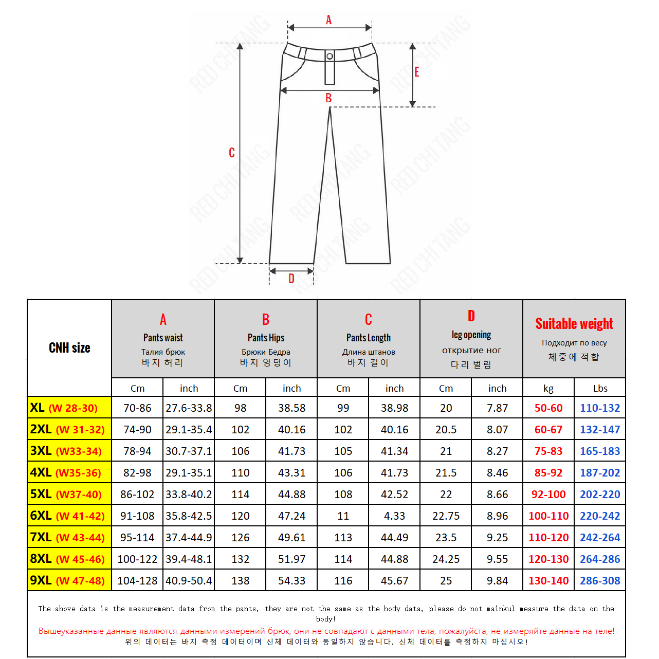 Pantalon imperméable grande ta - Winter Clothing Work avis et prix