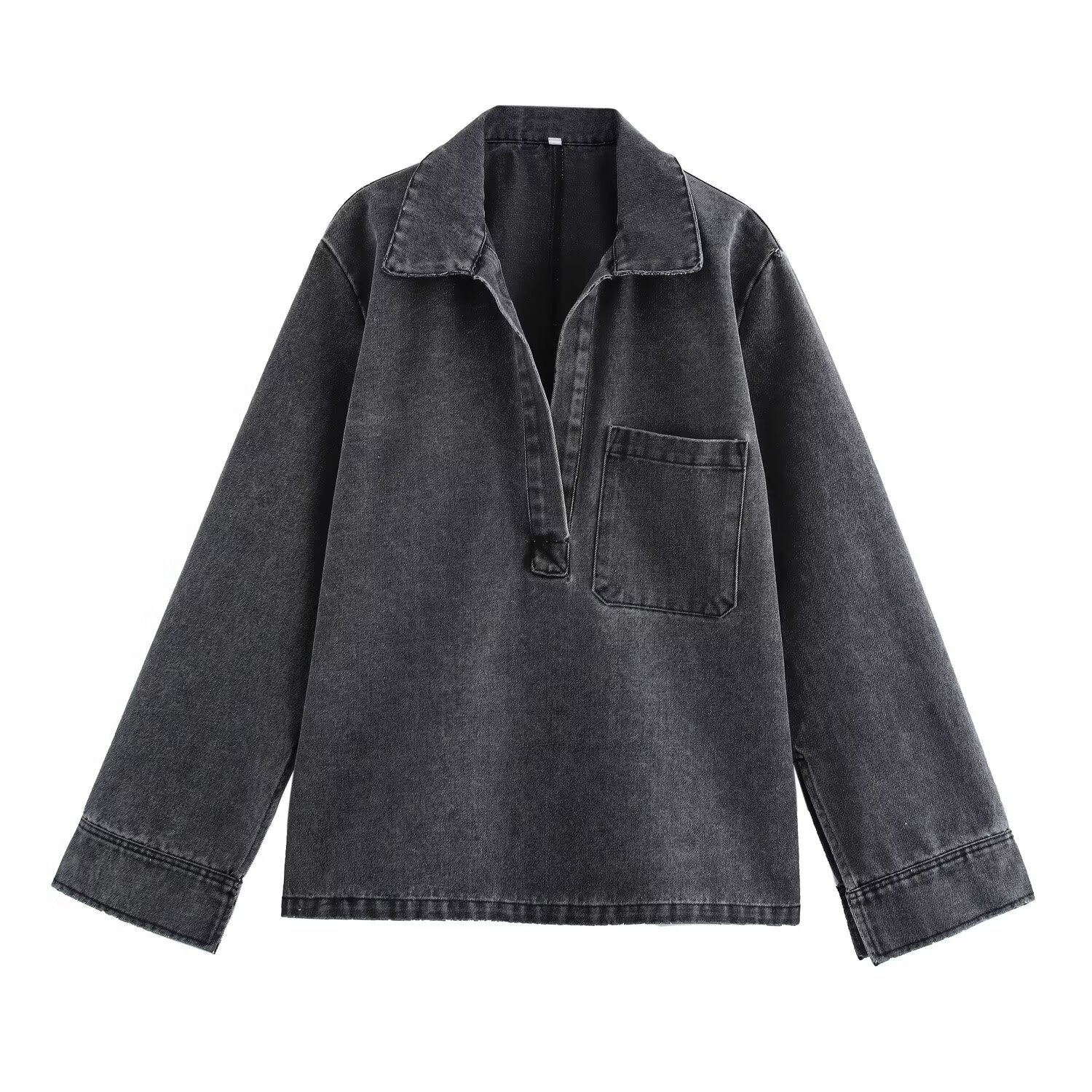 Ensemble chemise ample en Deni - Winter Clothing Europe avis et prix