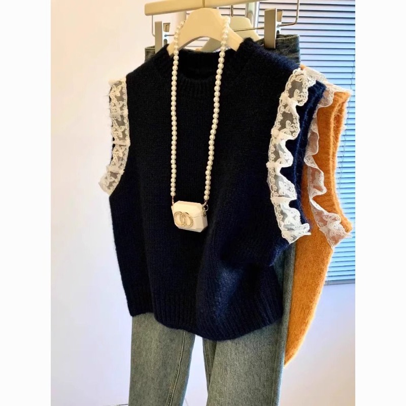 Femmes pull gilet rétro Patchw - Winter Clothing Wholesale avis et prix
