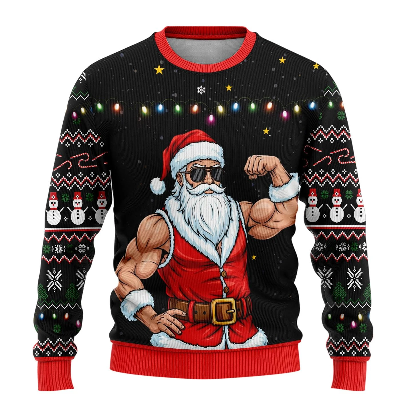 Pull-over imprimé 3D avec moti - Winter Clothing For avis et prix