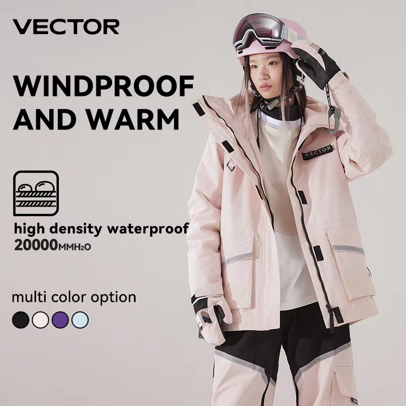 Veste de ski à capuche VECTOR  - Winter Clothing Vector avis et prix