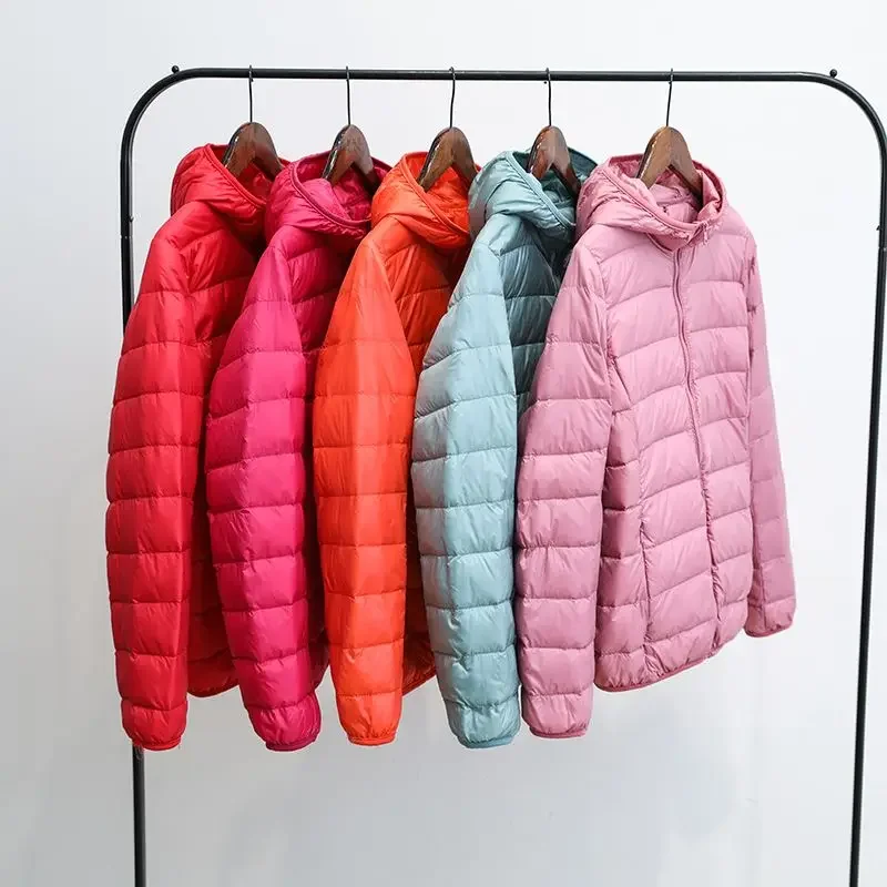 8XL pas cher Ultra léger vers  - Puffer Jacket Women Down avis et prix