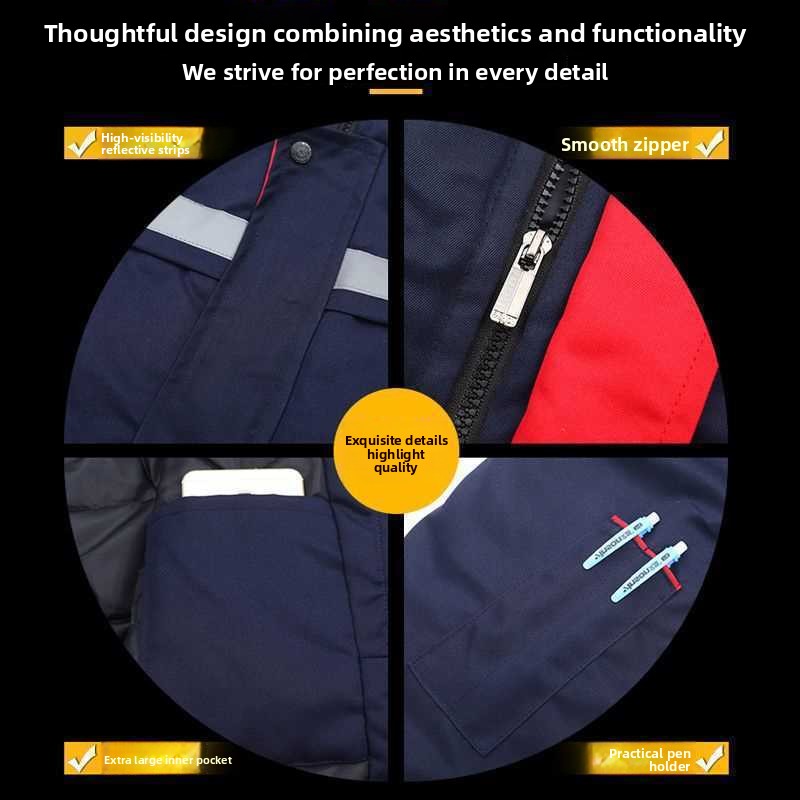Veste de travail d'hiver en co - Winter Clothing Work avis et prix