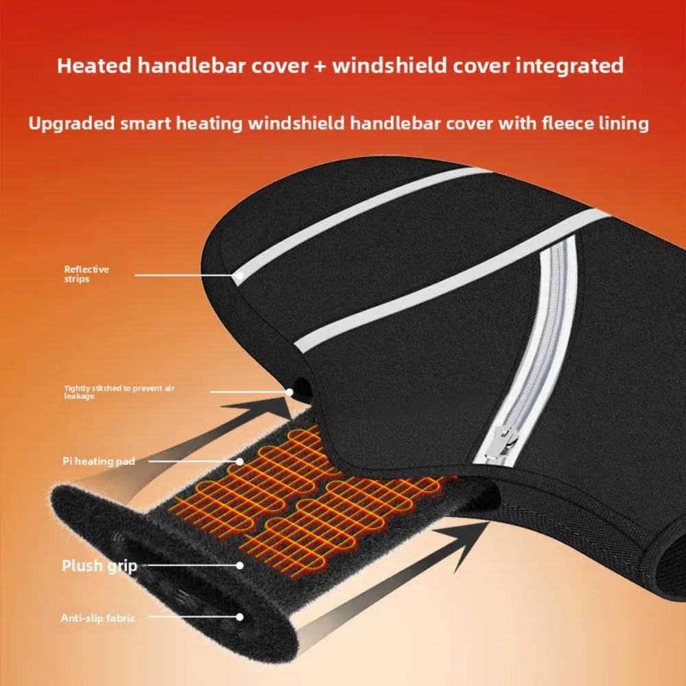 Couvre-guidon de moto, gants é - Heated Gloves Electric avis et prix