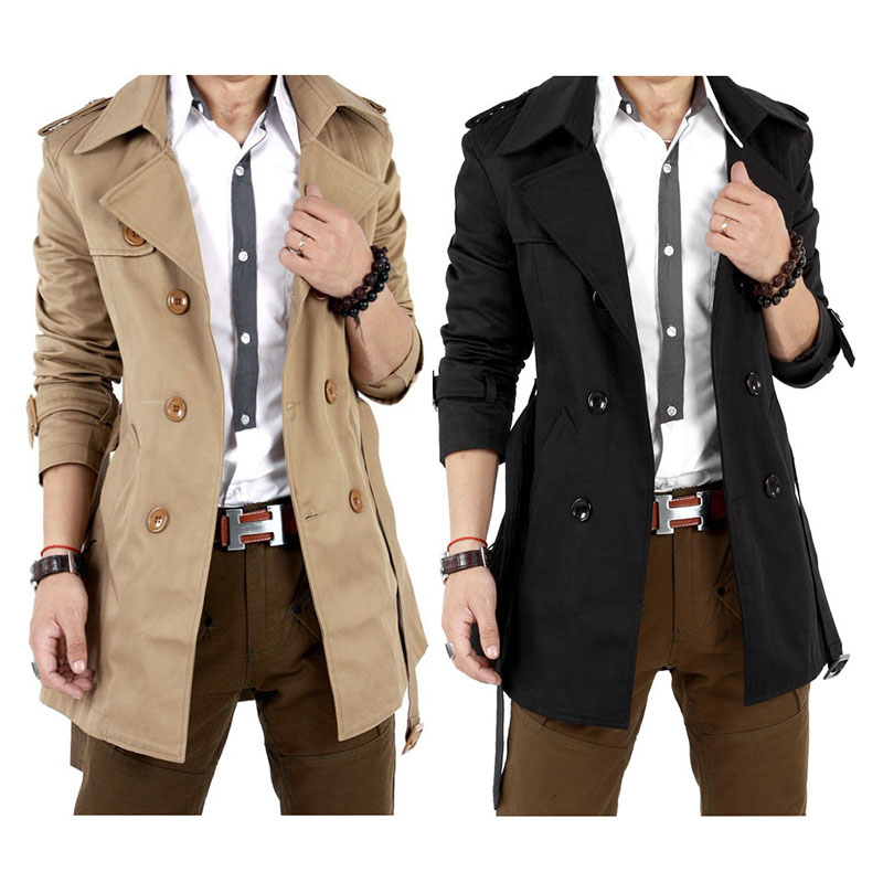 Trench-Coat mi-long pour homme - Winter Clothing Europe avis et prix