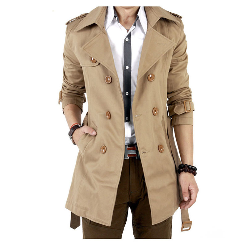 Trench-Coat mi-long pour homme - Winter Clothing Europe avis et prix