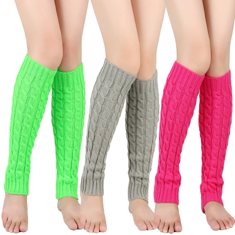 Chevetières jambes femmes hive - Winter Clothing Leg Warmers avis et prix