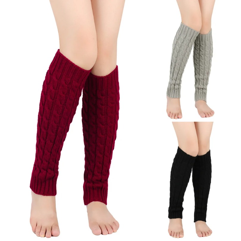 Chevetières jambes femmes hive - Winter Clothing Leg Warmers avis et prix