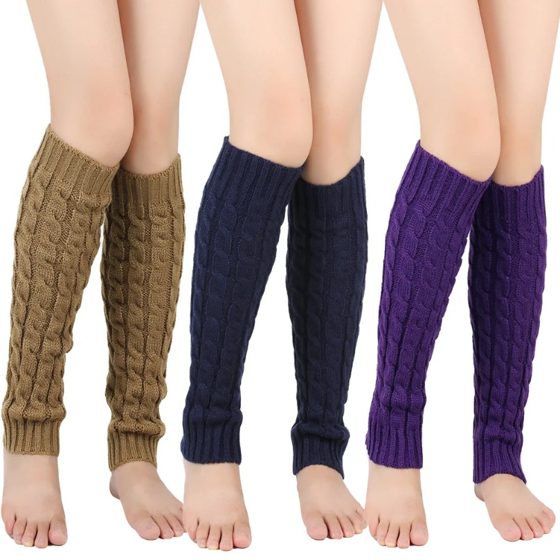 Chevetières jambes femmes hive - Winter Clothing Leg Warmers avis et prix