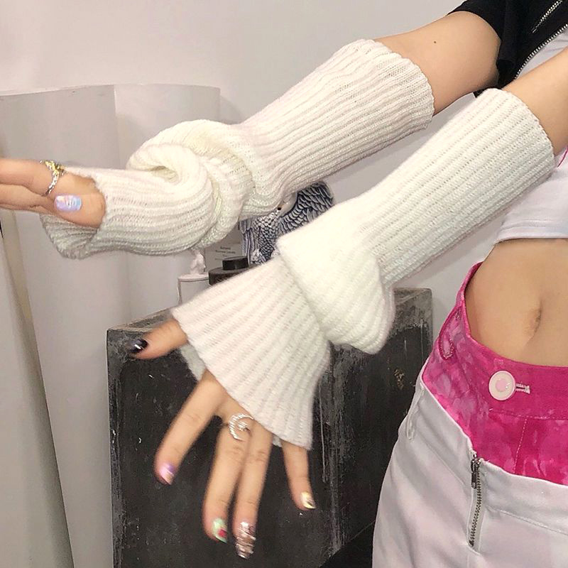 Manchettes en tricot pour femm - Winter Clothing Leg Warmers avis et prix